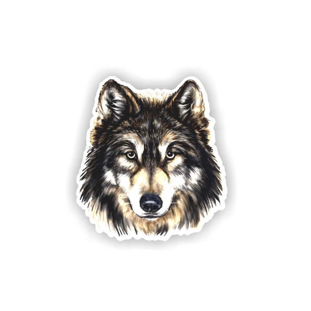 استیکر آفرودی گرگ ofd-1264